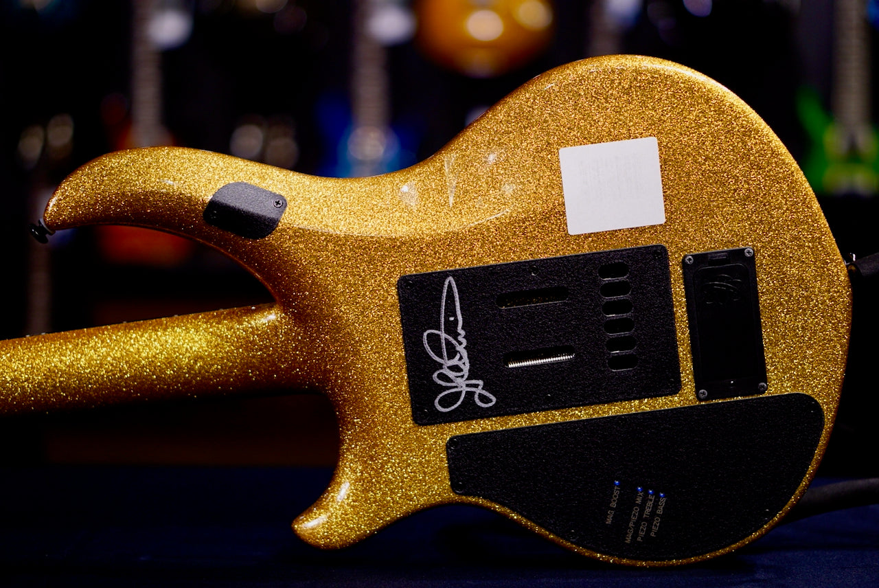 Music Man John Petrucci Majesty BFR Gold Sparkle Namm Limited M06548