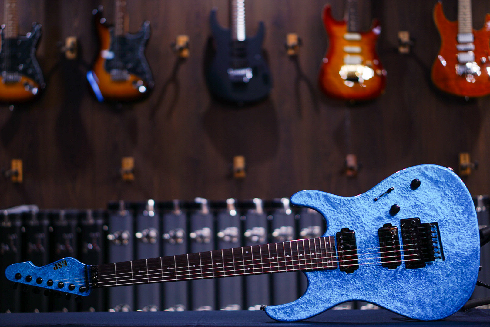 ESP original M-seven/R Liquid Metal Blue E0200242