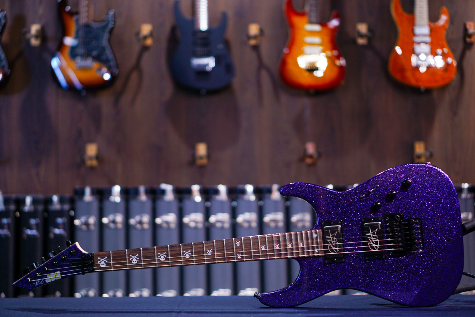 ESP KH-2 kirk hammett purple sparkle E2190232