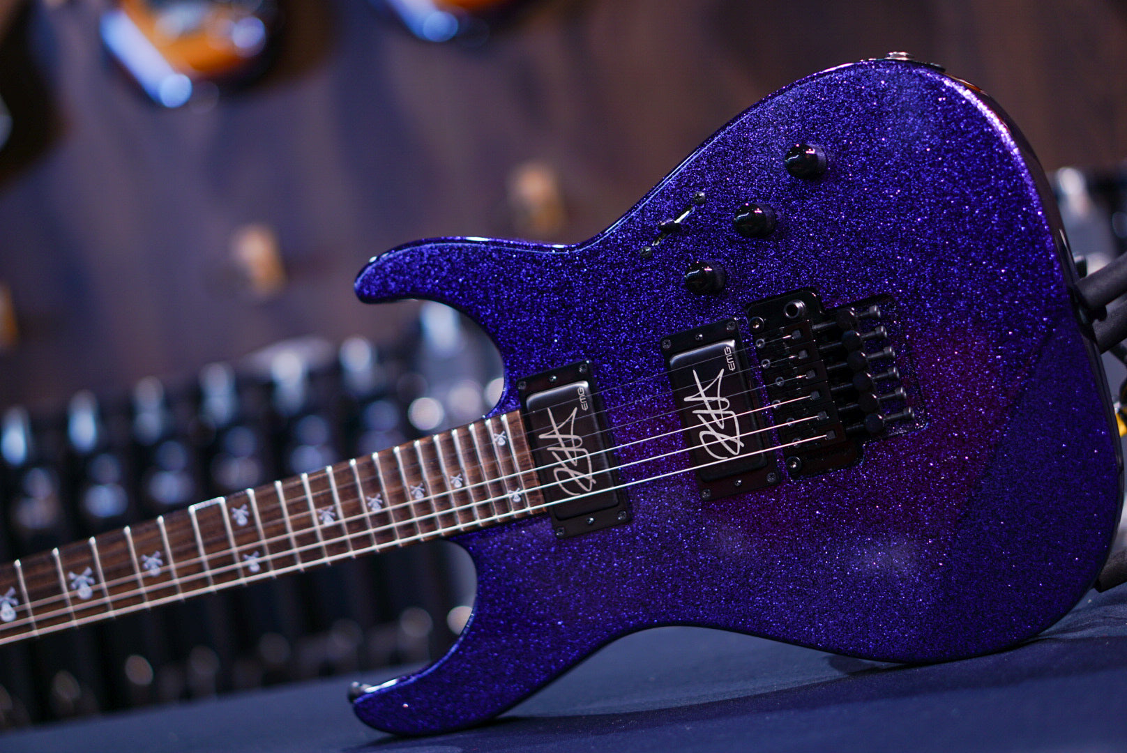 ESP KH-2 kirk hammett purple sparkle E2190232