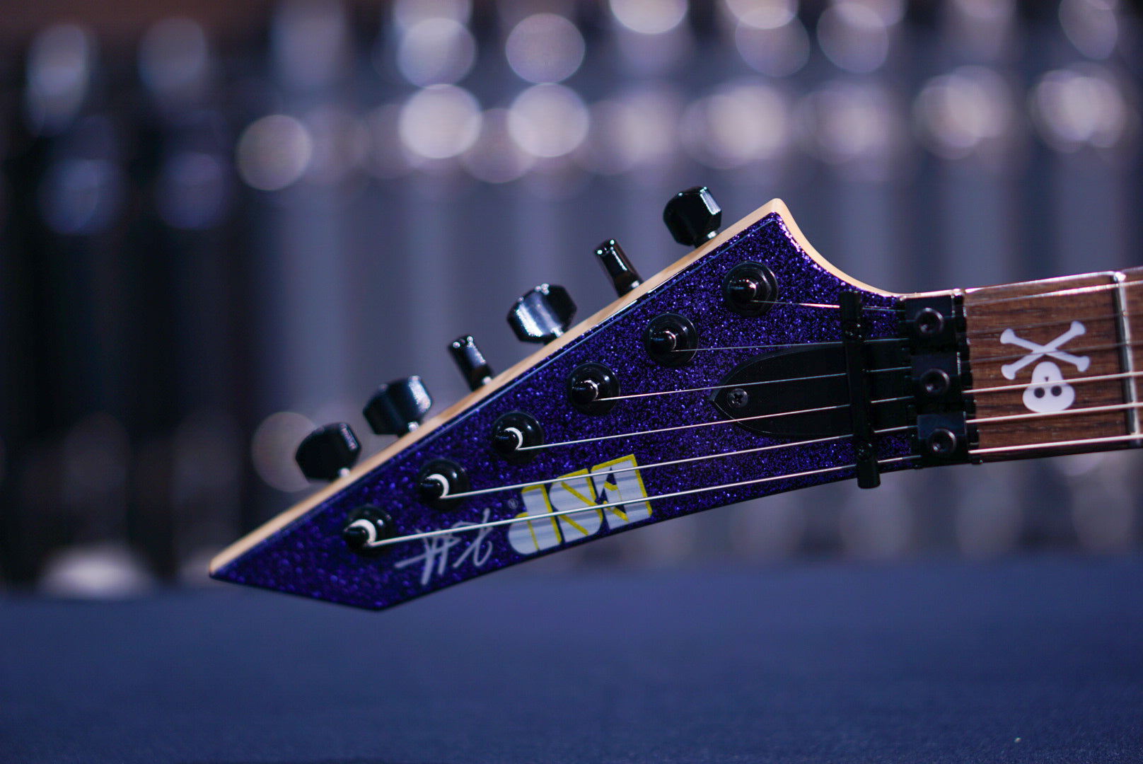 ESP KH-2 kirk hammett purple sparkle E2190232