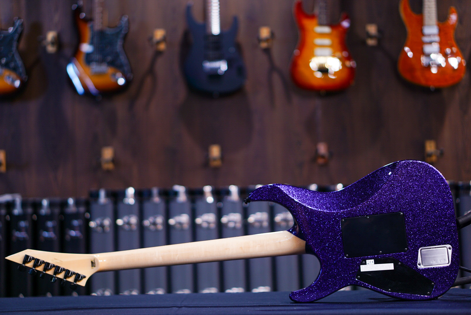 ESP KH-2 kirk hammett purple sparkle E2190232