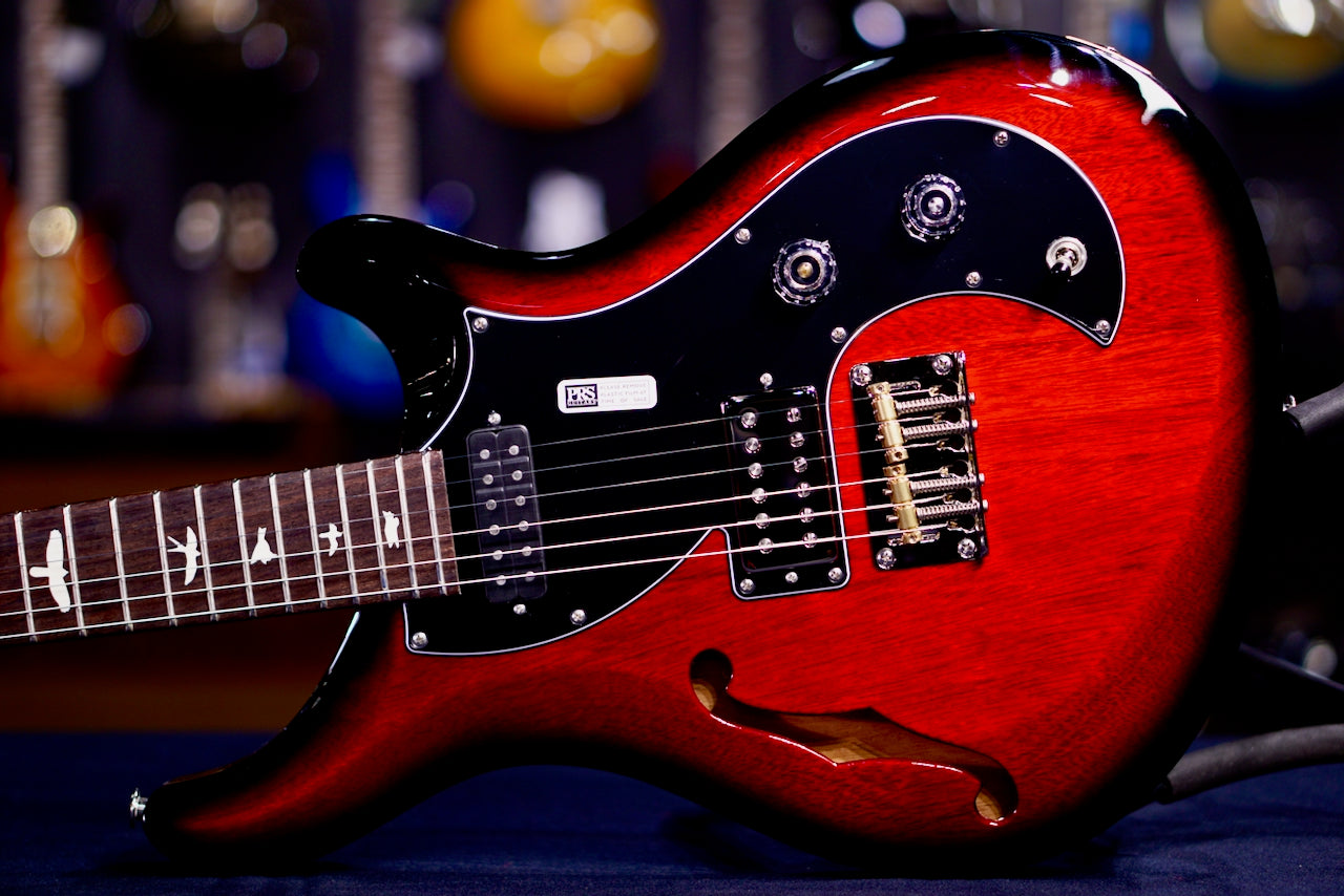 PRS S2 Vela Semi-Hollow Scarlet Sunburst S2082936
