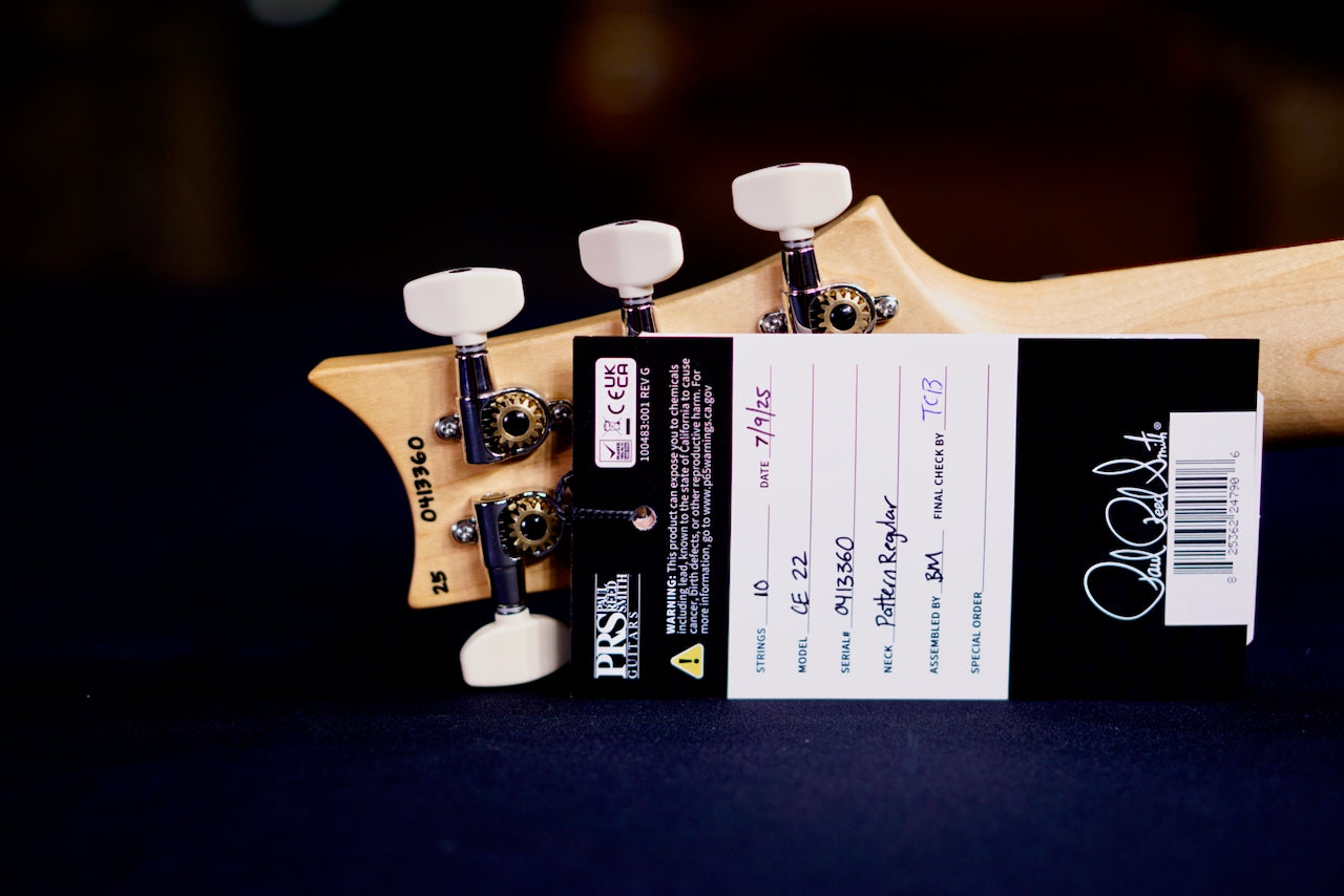 PRS CE 22 Limited Edition Faded Gray Black 0413360