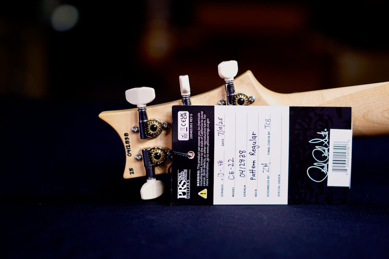 PRS CE 22 Limited Edition Faded Gray Black 0412838