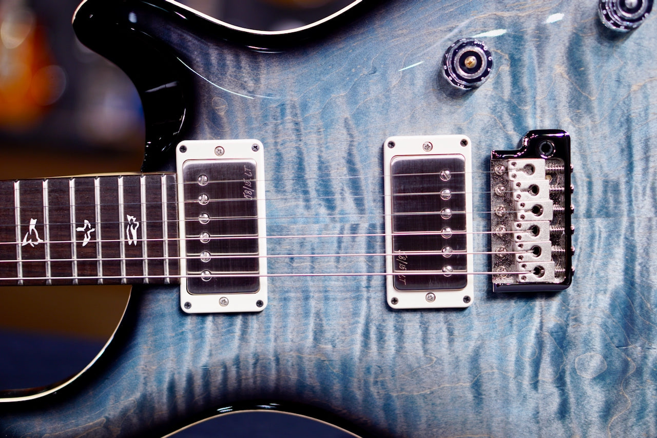 PRS CE 22 Limited Edition Faded Blue Smokeburst 0408231