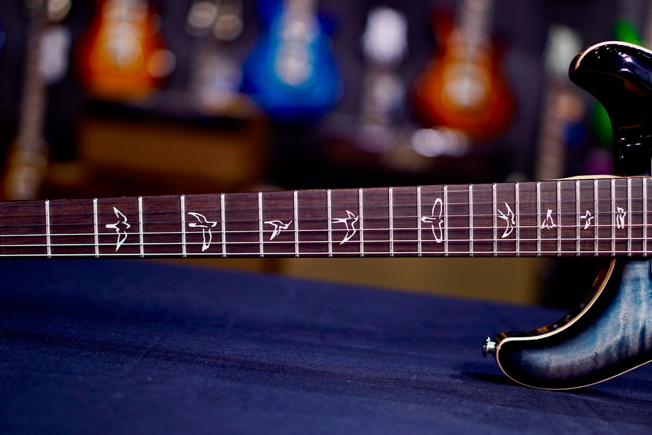 PRS CE 22 Limited Edition Faded Blue Smokeburst 0408231