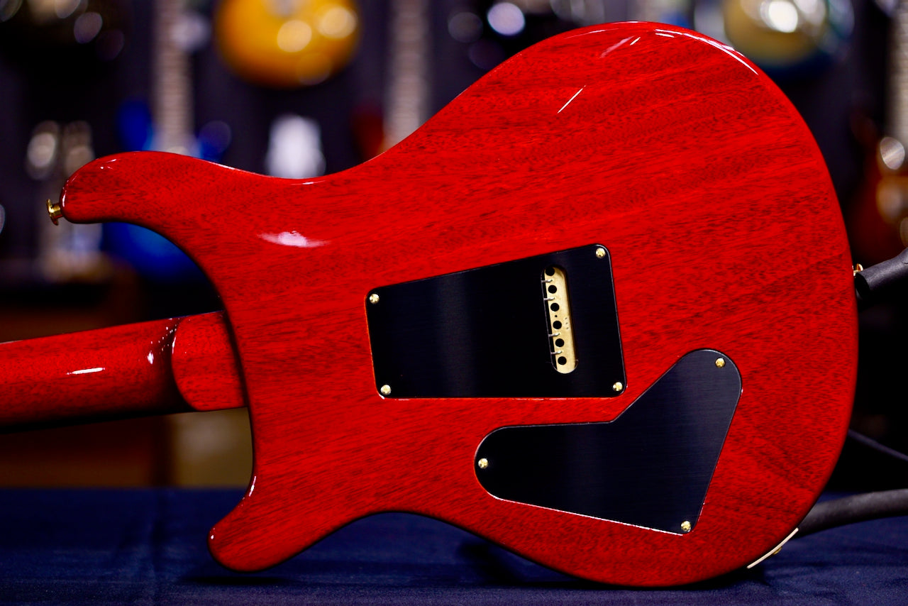 PRS 40th Anniversary Custom 24-08 Semi-Hollow Limited Edition Charcoal Cherry Burst 0407823