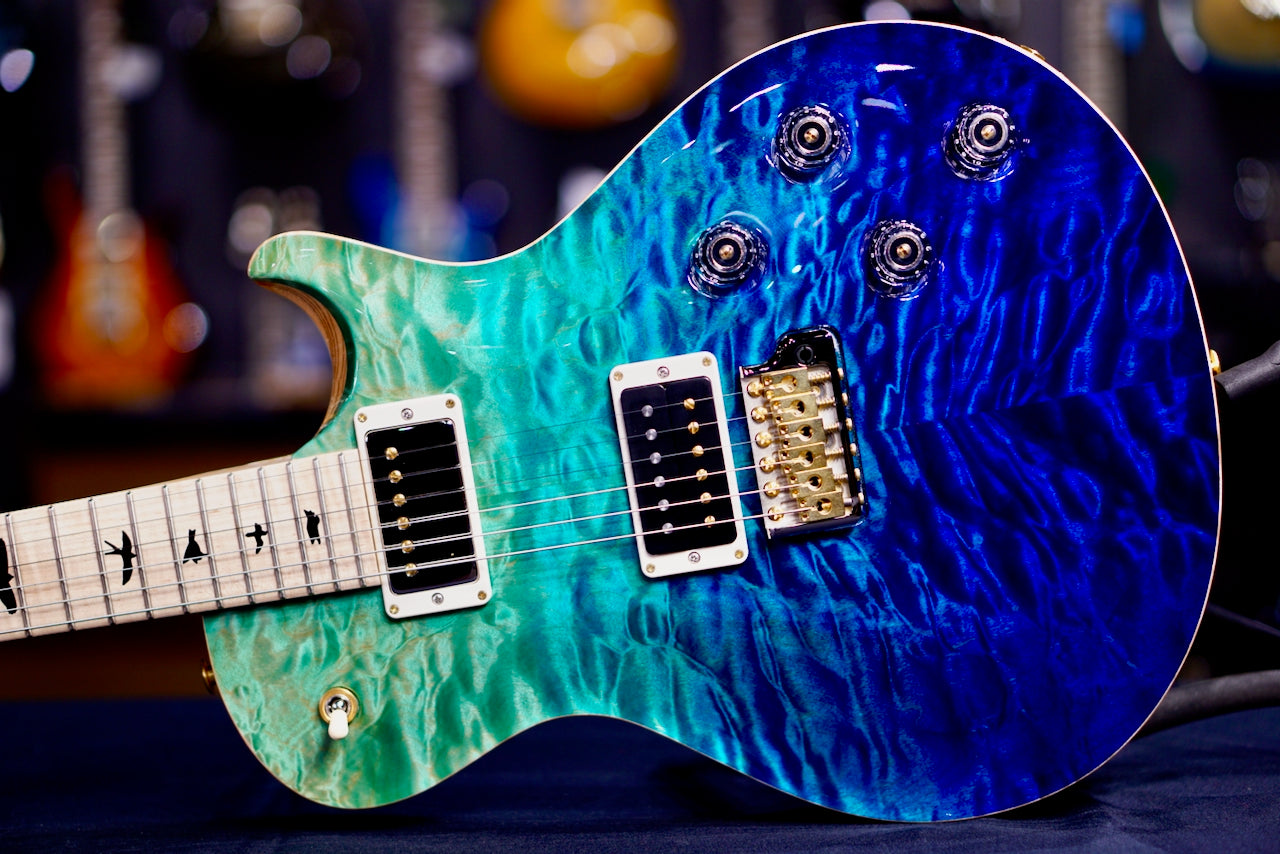 PRS Tremonti Wood Library Quilt Blue Fade 0408540