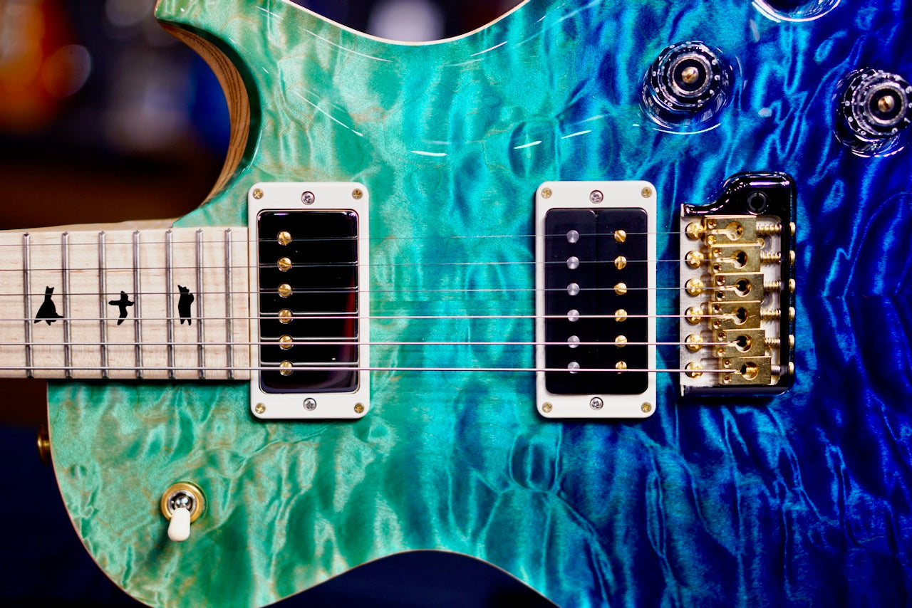 PRS Tremonti Wood Library Quilt Blue Fade 0408540