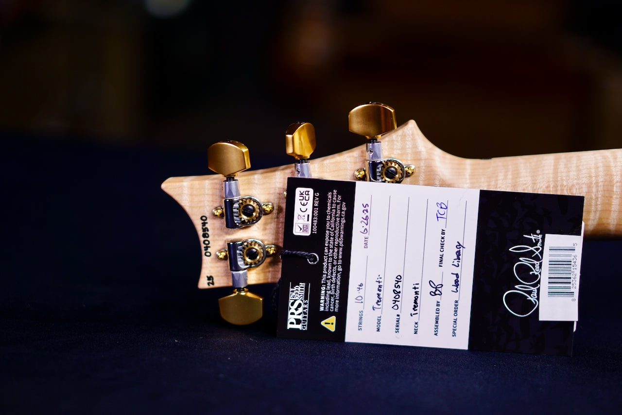 PRS Tremonti Wood Library Quilt Blue Fade 0408540