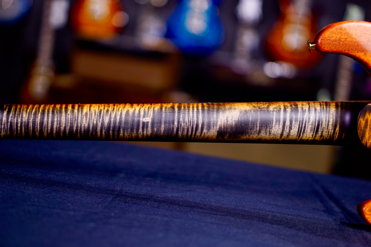 PRS Custom 24 Wood Library Burnt Maple Leaf Satin Stain Neck 0410571