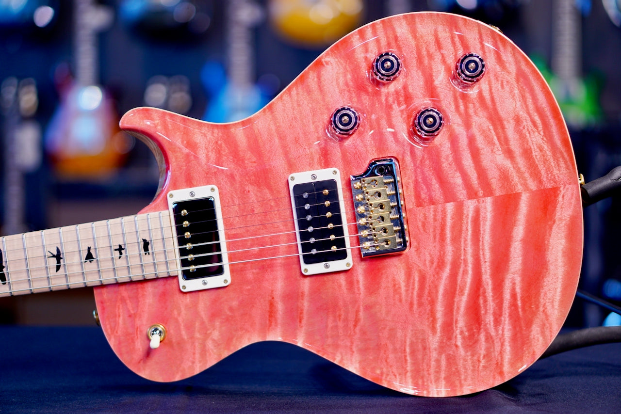 PRS Tremonti Wood Library Artist Neck Quilt Bonni Pink (Natural Back) 0408493