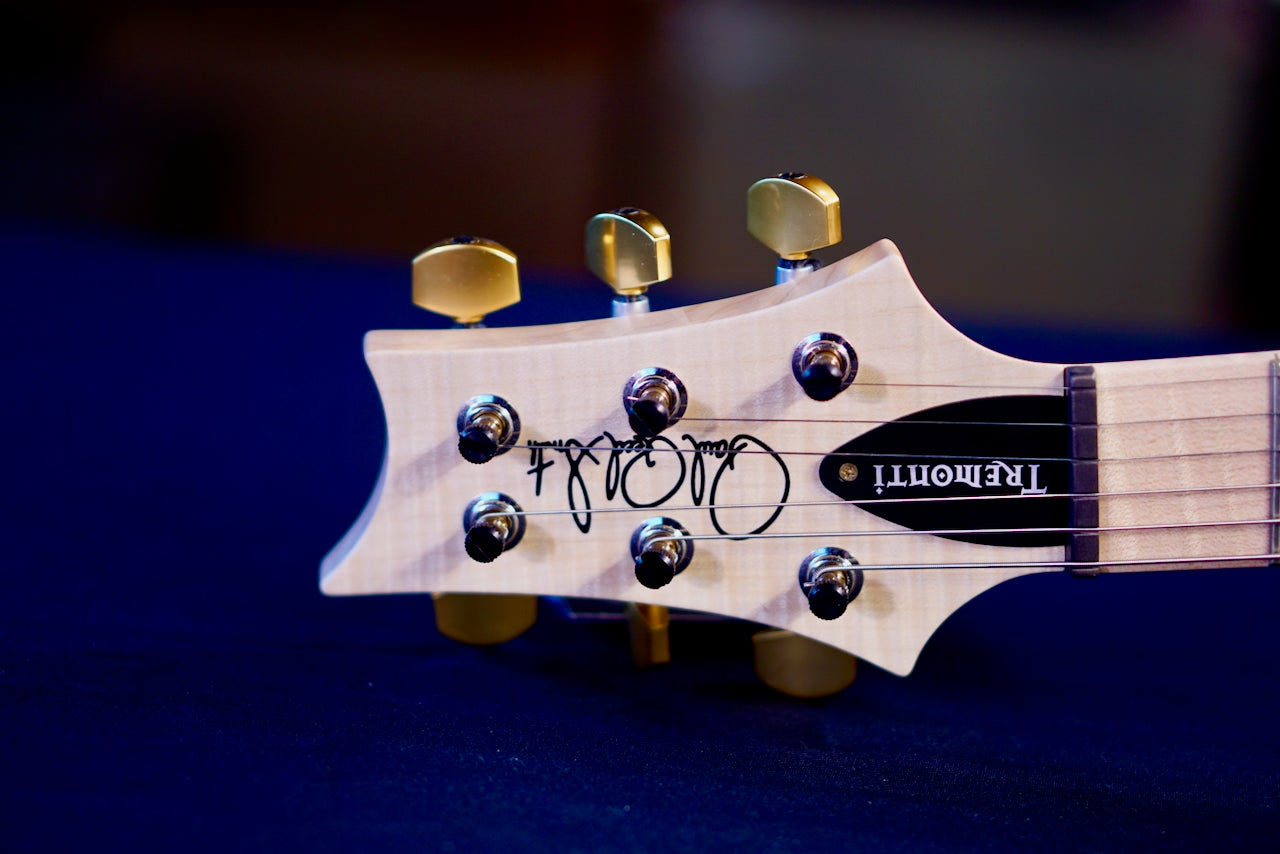 PRS Tremonti Wood Library Artist Neck Fire Red / Gray Black Fade 0408495