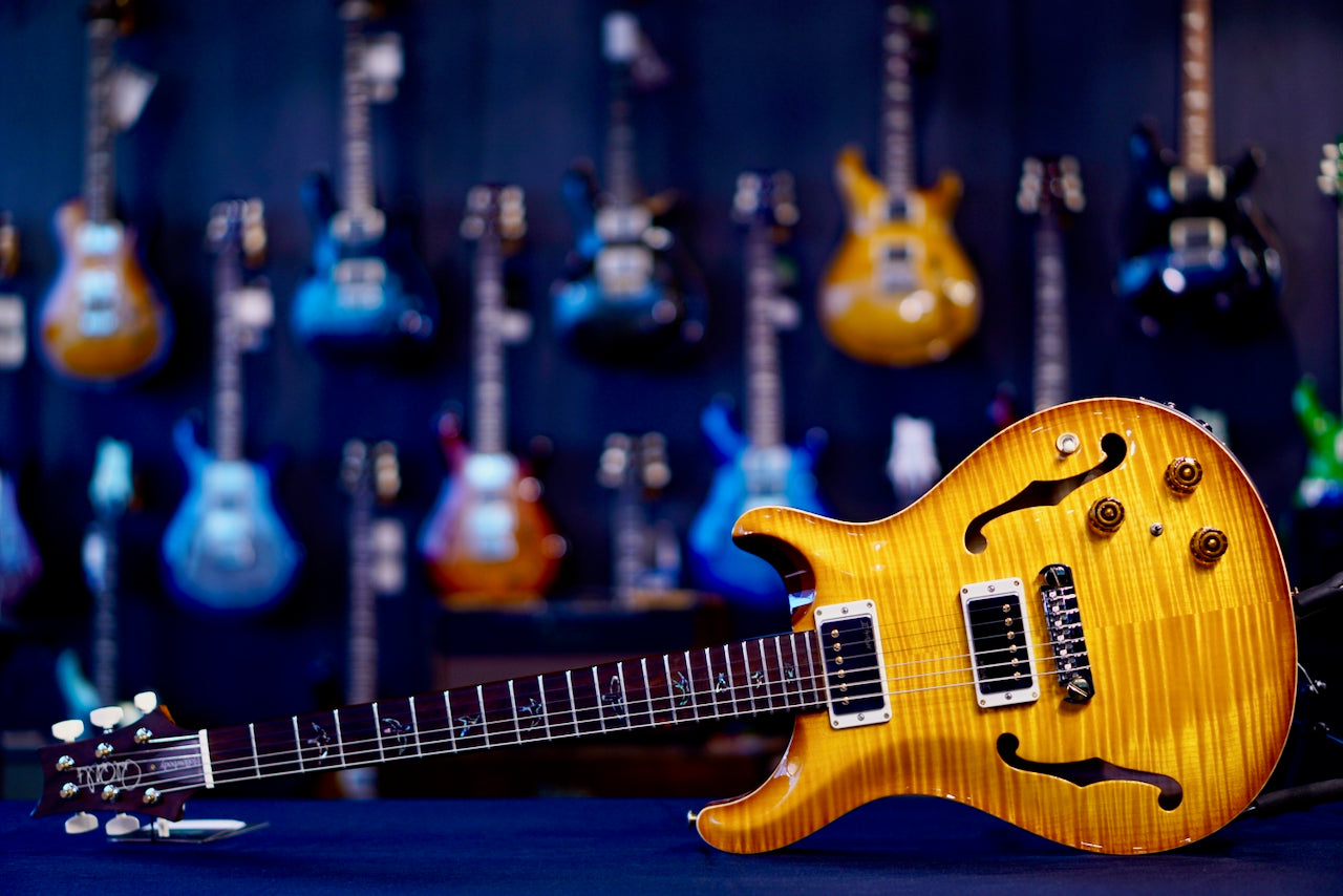 PRS Hollowbody II Piezo Wood Library McCarty Sunburst 0408167