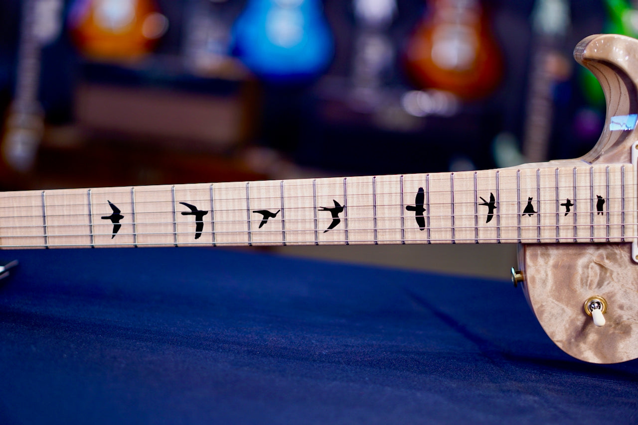 PRS Tremonti Wood Library Artist Neck Quilt Gray Black Fade 0411899