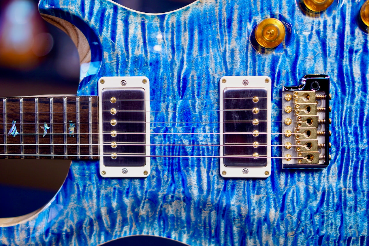 PRS DGT Wood Library Faded Blue Jean 0410284