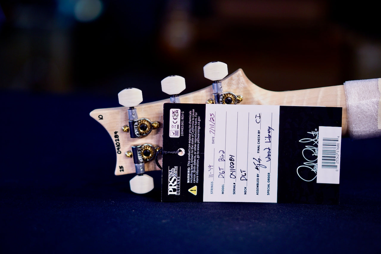 PRS DGT Wood Library Faded Blue Jean 0410284