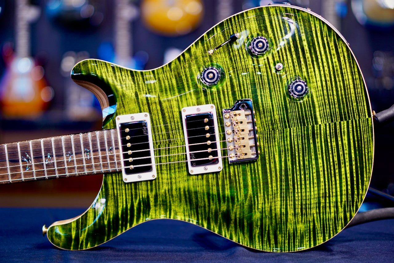 PRS Custom 24 Piezo Wood Library Jade (Natural Back) 0405885