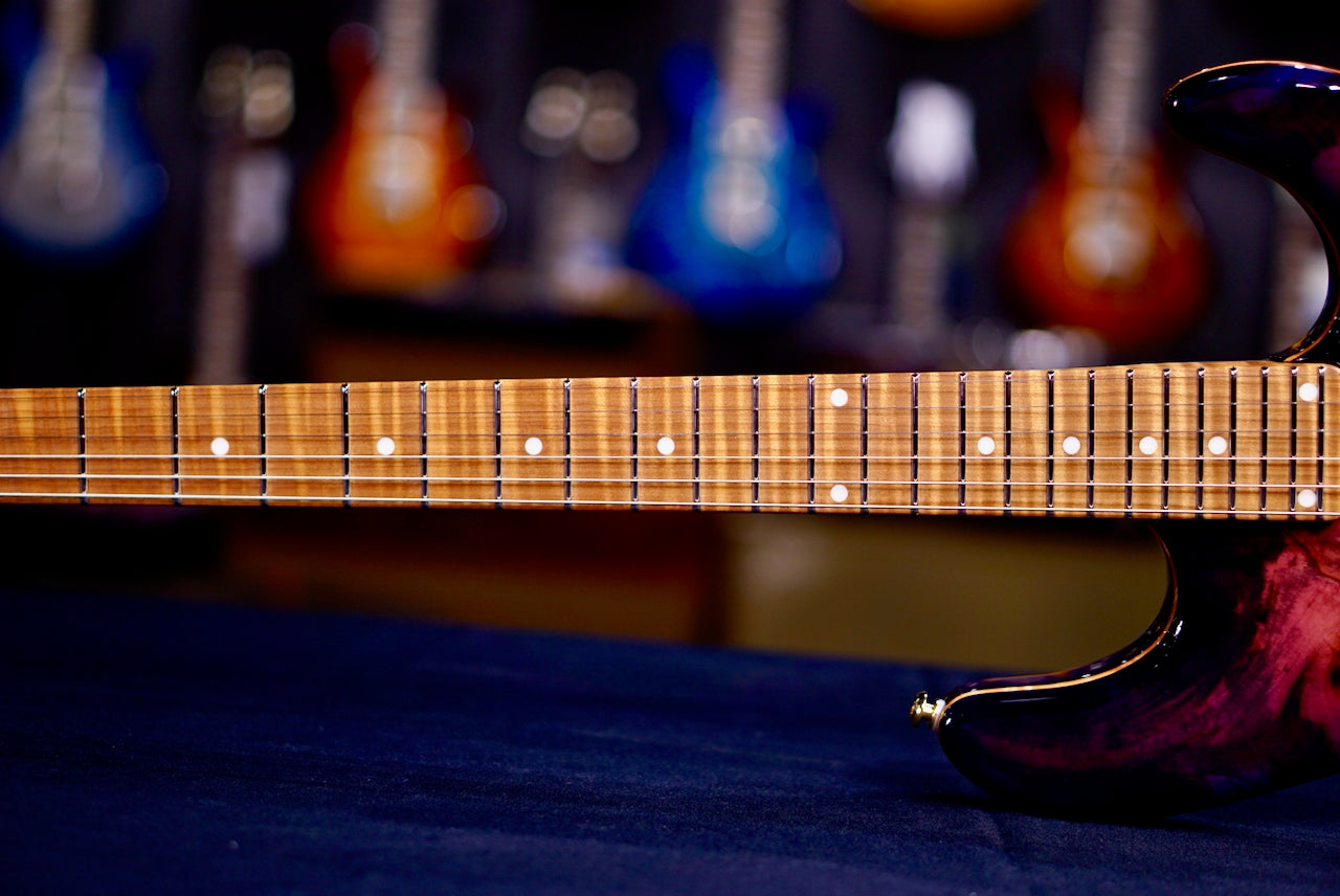 Ernie Ball Music Man Jason Richardson 6-string Cutlass Majora Purple S12546