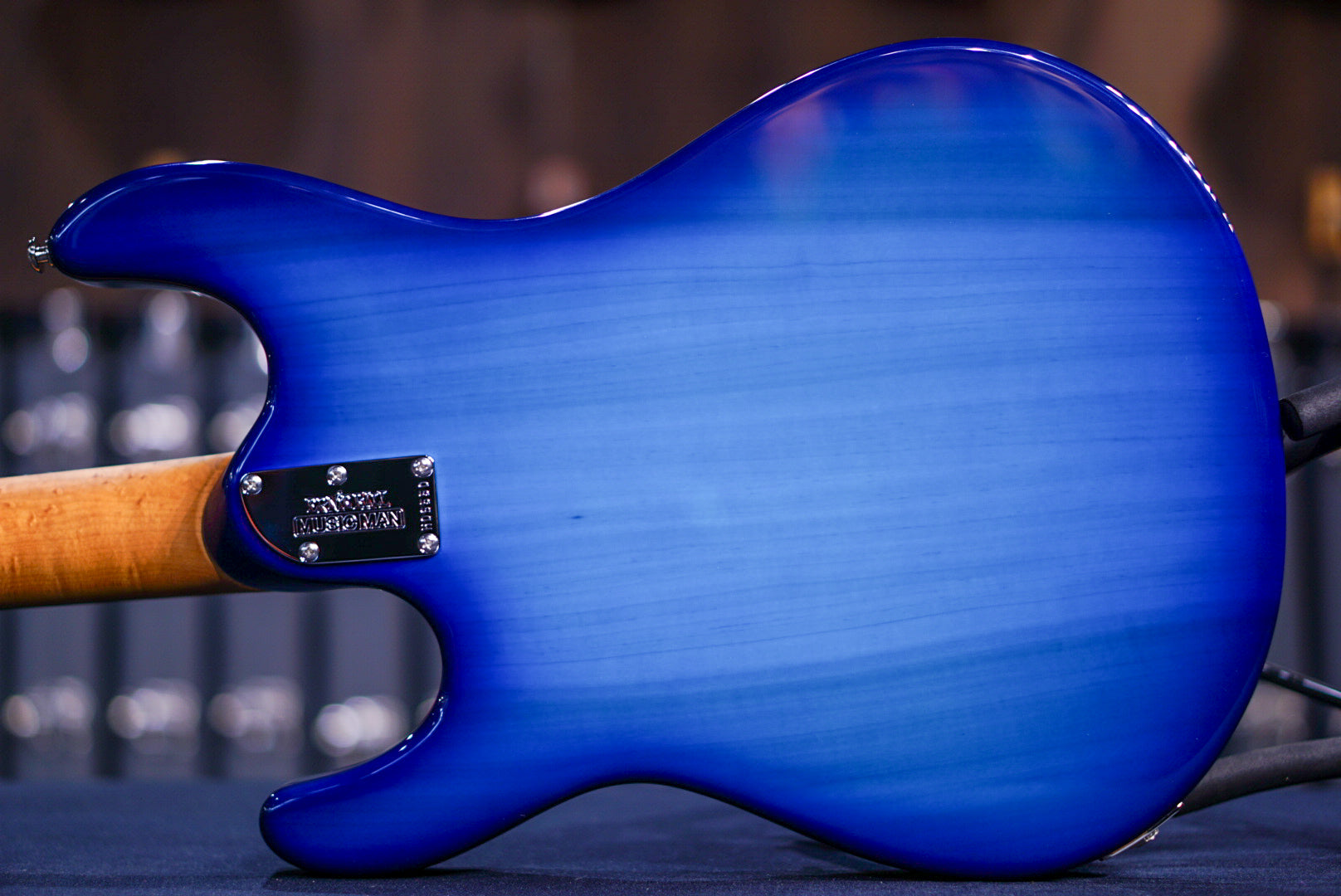 ERNIE BALL MUSICMAN STEVE MORSE BLUE BURST H06550