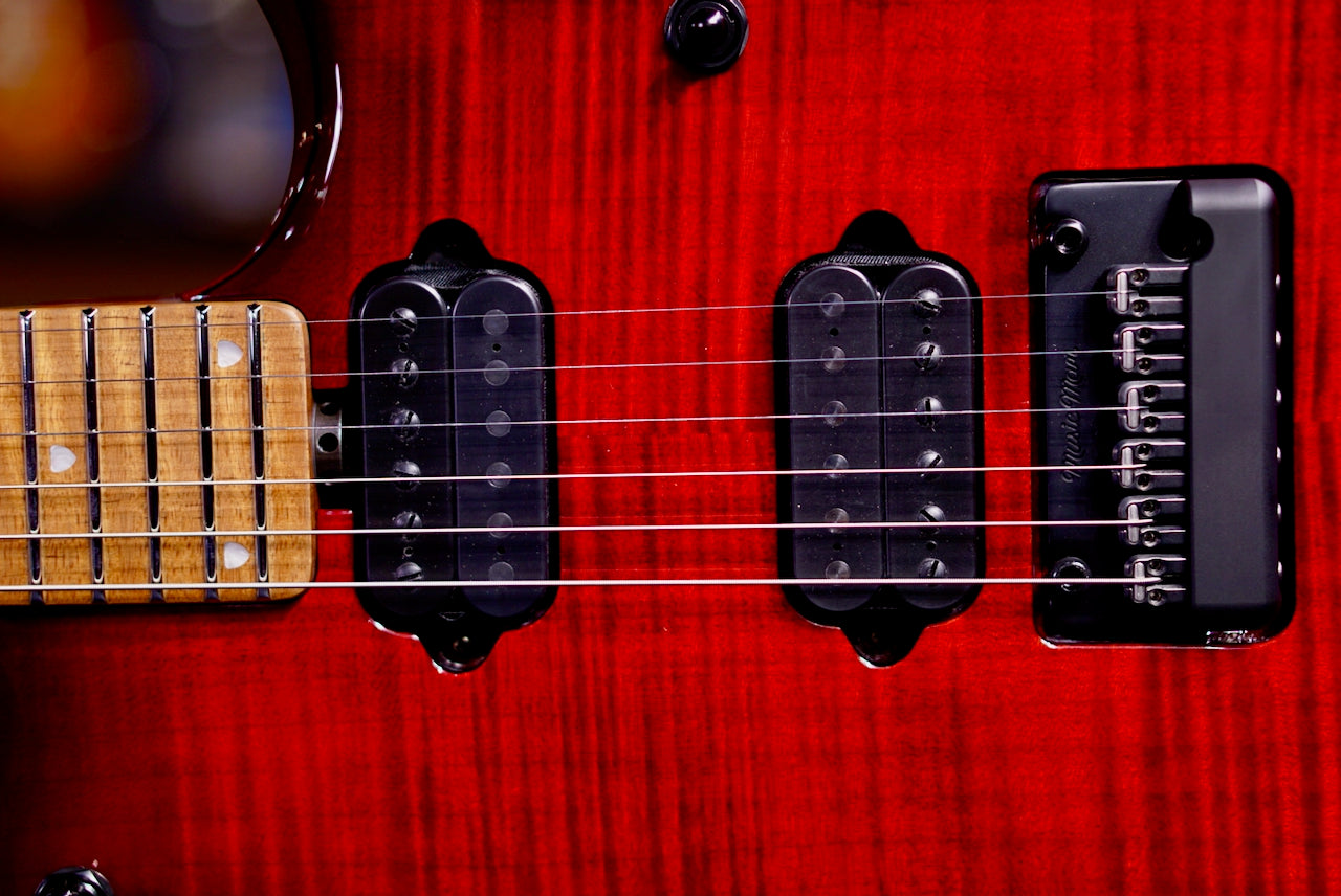 Ernie Ball Music Man JP15 Red Tide Flame H09957