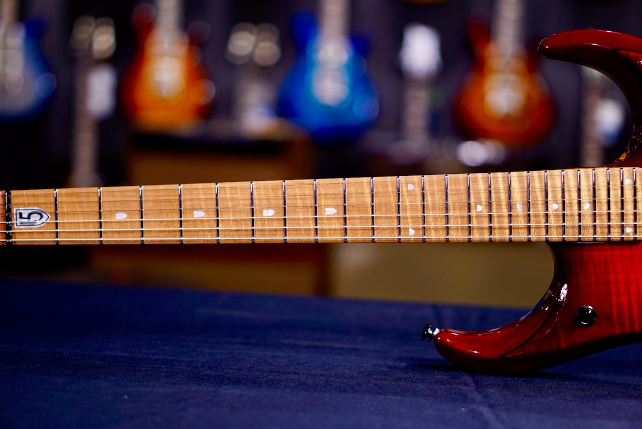 Ernie Ball Music Man JP15 Red Tide Flame H09957