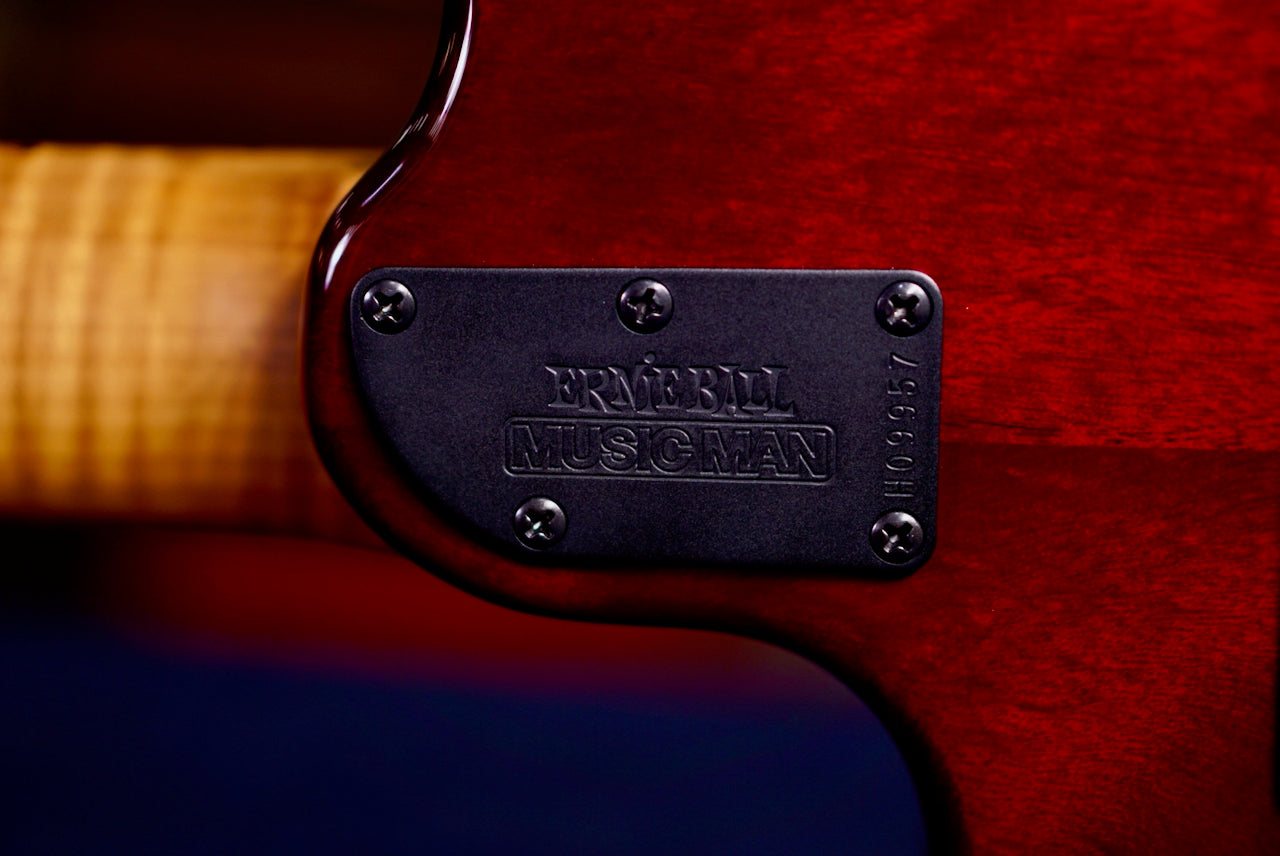 Ernie Ball Music Man JP15 Red Tide Flame H09957