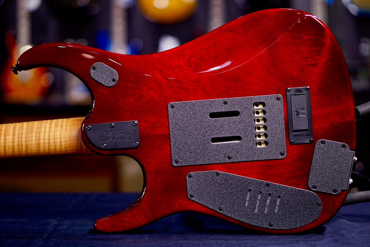 Ernie Ball Music Man JP15 Red Tide Flame H09957