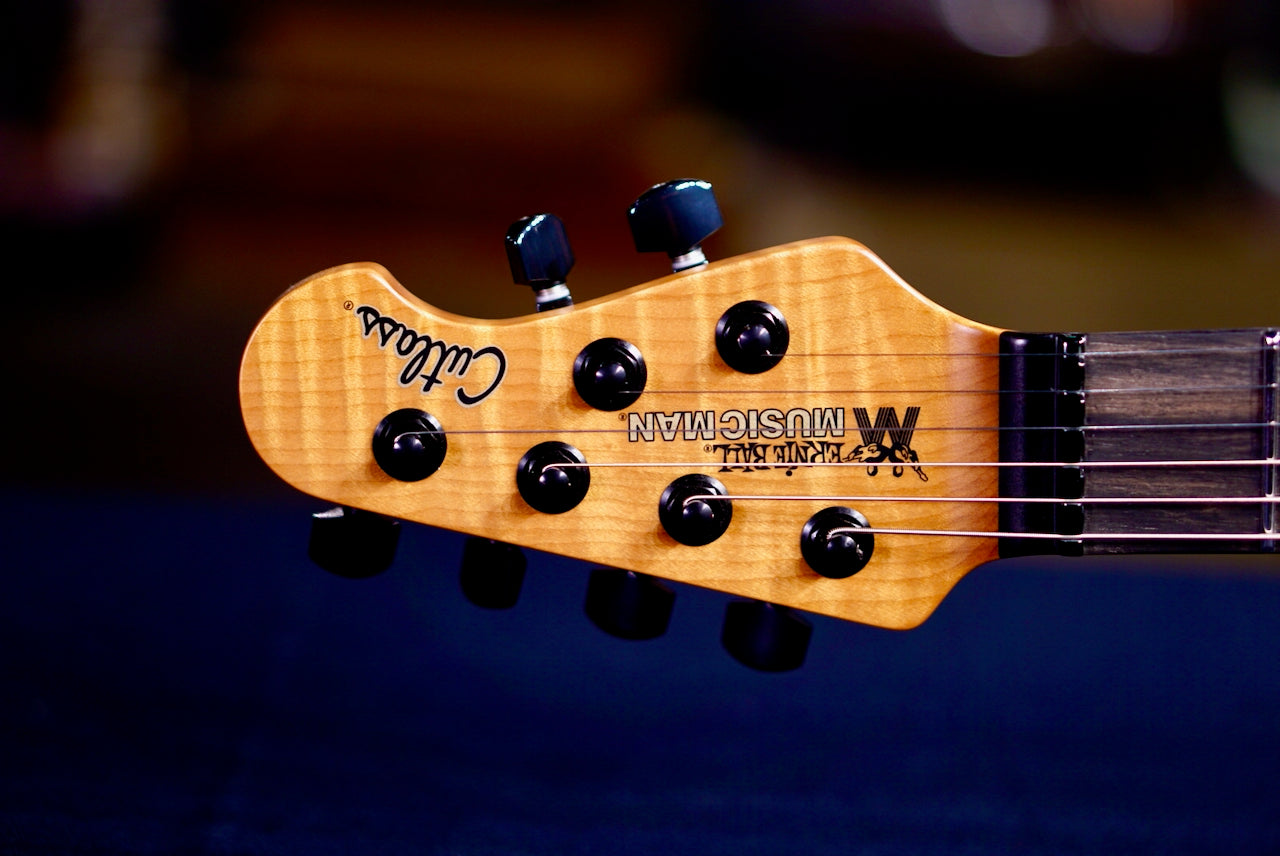 Ernie Ball Music Man Jason Richardson 6-string Cutlass Kokiri Green S12479