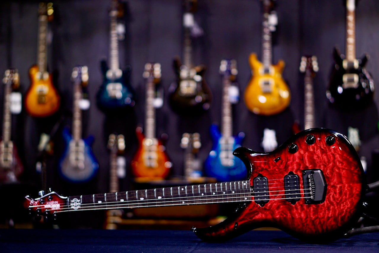 Ernie Ball Music Man Majesty Red Nebula 6-String M019892