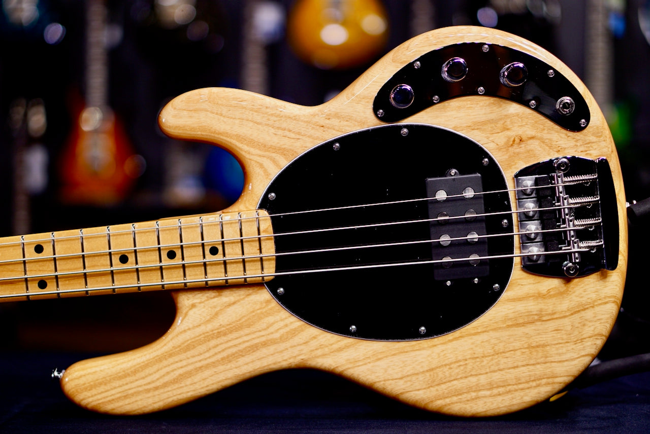 Ernie Ball Music Man Retro ‘70s StingRay Bass - Heritage Natural