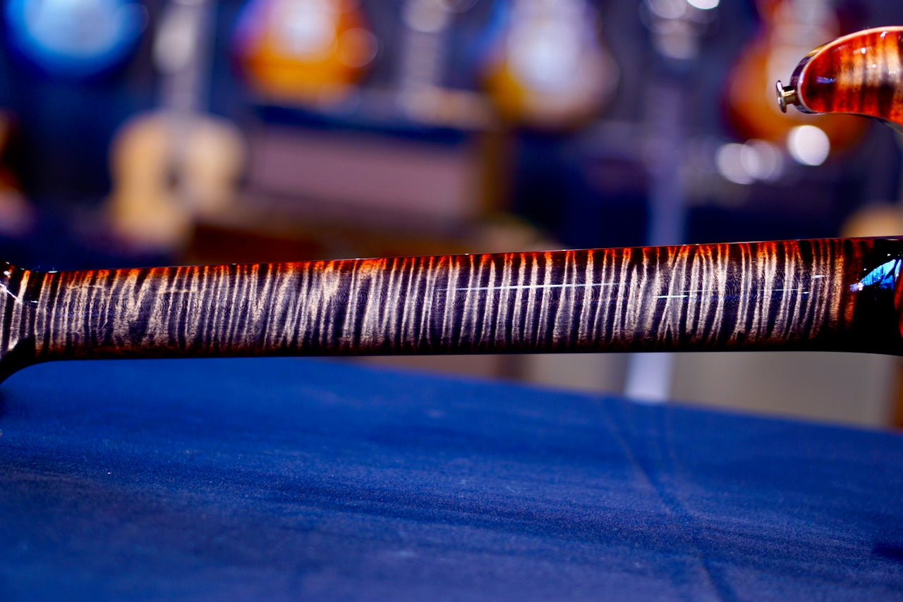 PRS Hollowbody II Piezo Wood Library Charcoal Cherry burst 0409878