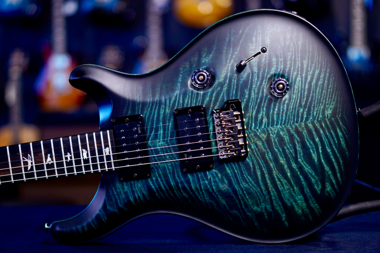 PRS 40th Anniversary Custom 24 Satin Limited Edition Cobalt Smokeburst 0409658