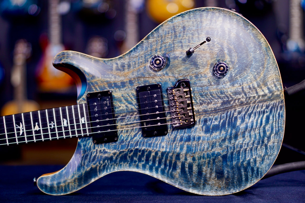 PRS 40th Anniversary Custom 24 Satin Limited Edition Faded Whale Blue