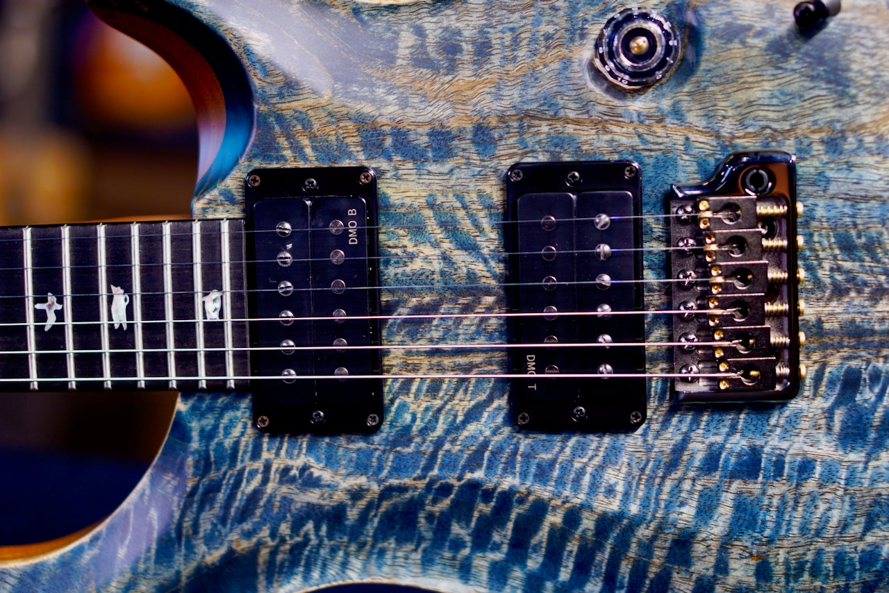 PRS 40th Anniversary Custom 24 Satin Limited Edition Faded Whale Blue 0409655