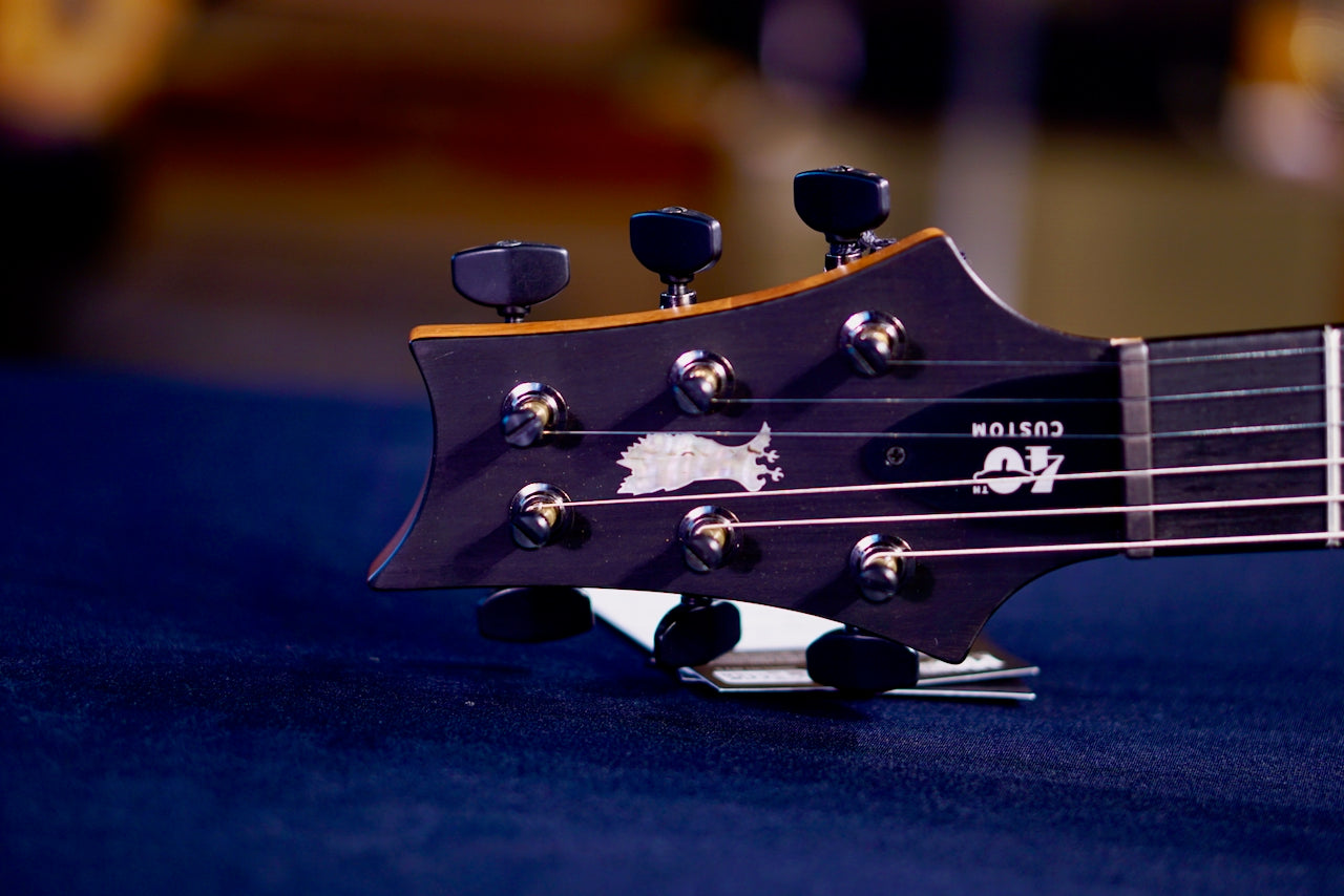 PRS 40th Anniversary Custom 24 Satin Limited Edition Faded Whale Blue 0409655