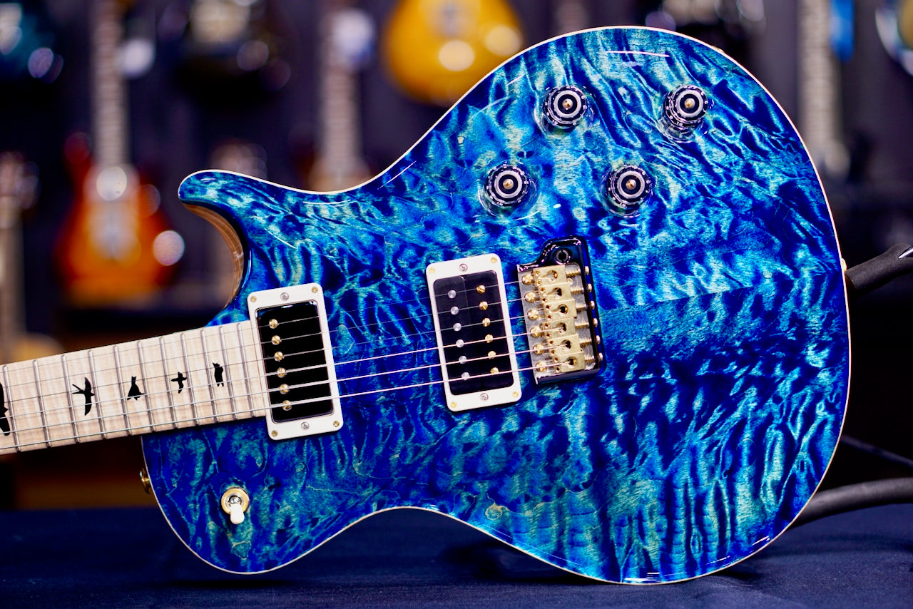 PRS Tremonti Wood Library Quilt River Blue 0408494