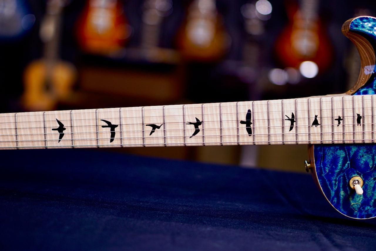 PRS Tremonti Wood Library Quilt River Blue 0408494