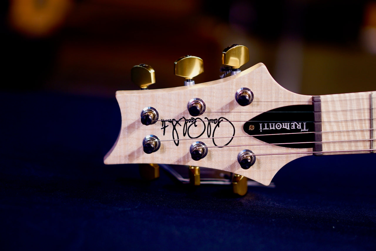 PRS Tremonti Wood Library Quilt River Blue 0408494