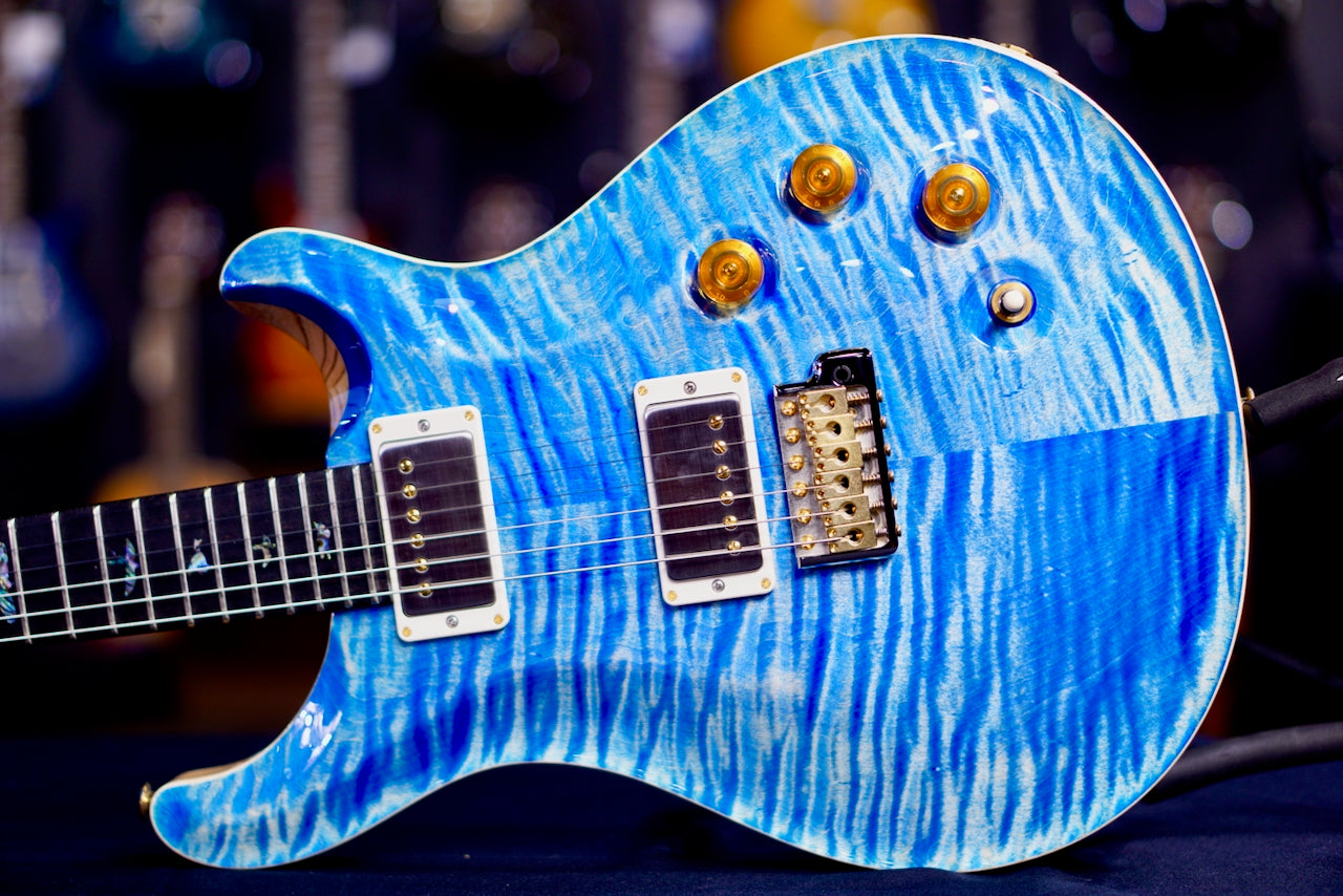 PRS DGT Wood Library Faded Blue Jean Rosewood Neck 0413094