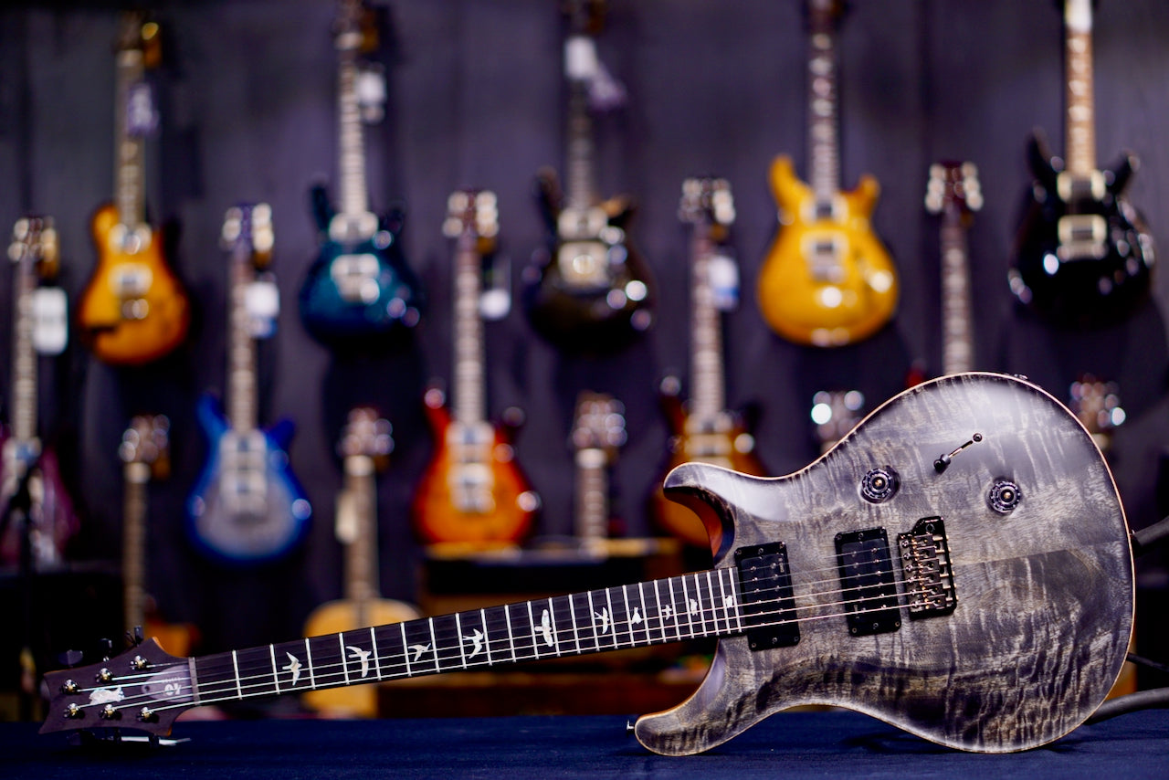 PRS 40th Anniversary Custom 24 Satin Limited Edition Charcoal 0409194