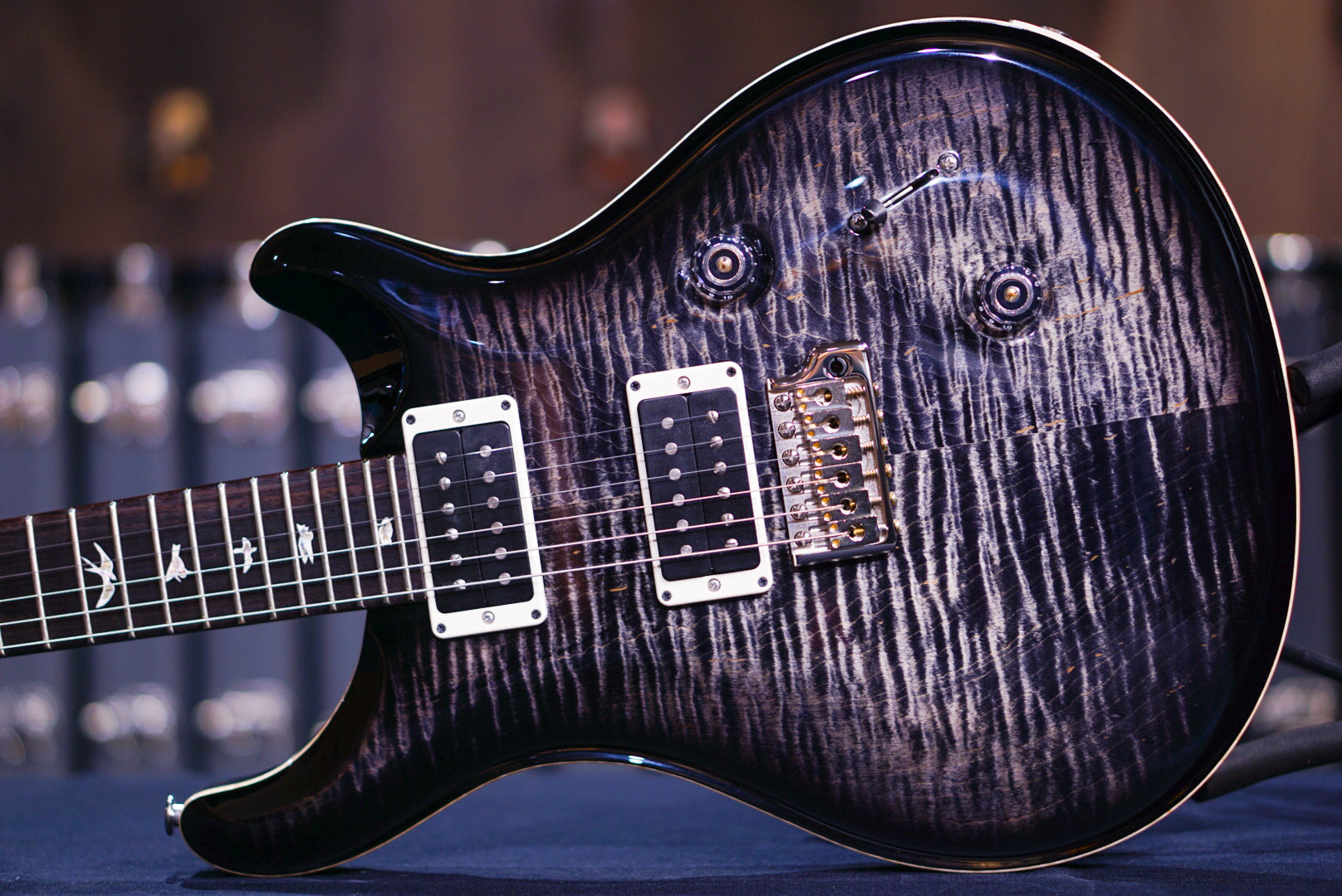 PRS CUSTOM 24 CHARCOAL BURST 24 0383724