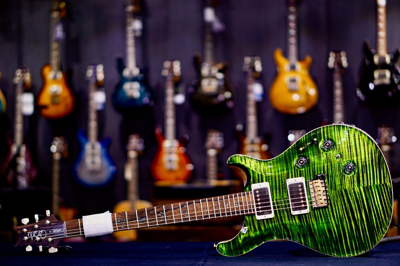 PRS Custom 24 Piezo Wood Library Rosewood Neck Jade 0412652