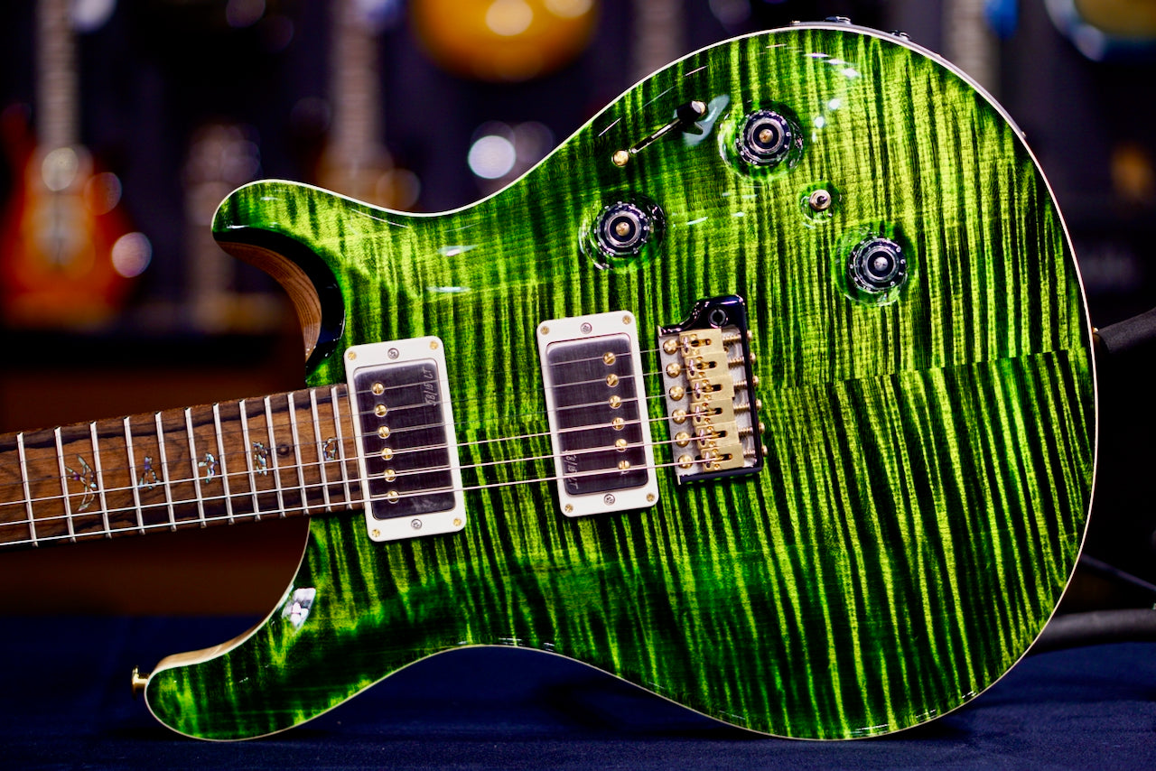 PRS Custom 24 Piezo Wood Library Rosewood Neck Jade 0412652