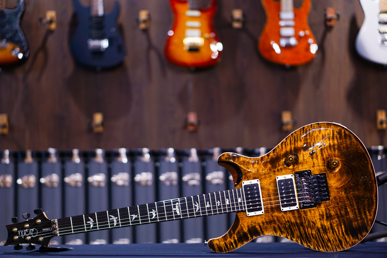 PRS Custom 24 Floyd Yellow Tiger 0385371