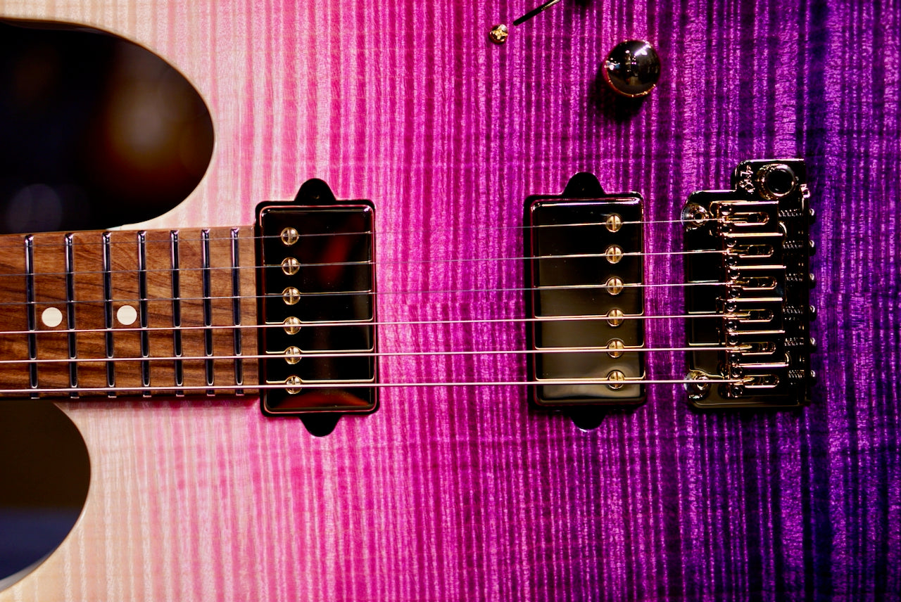 RESERVED Suhr Modern Custom Purple Gradient White Back 87935