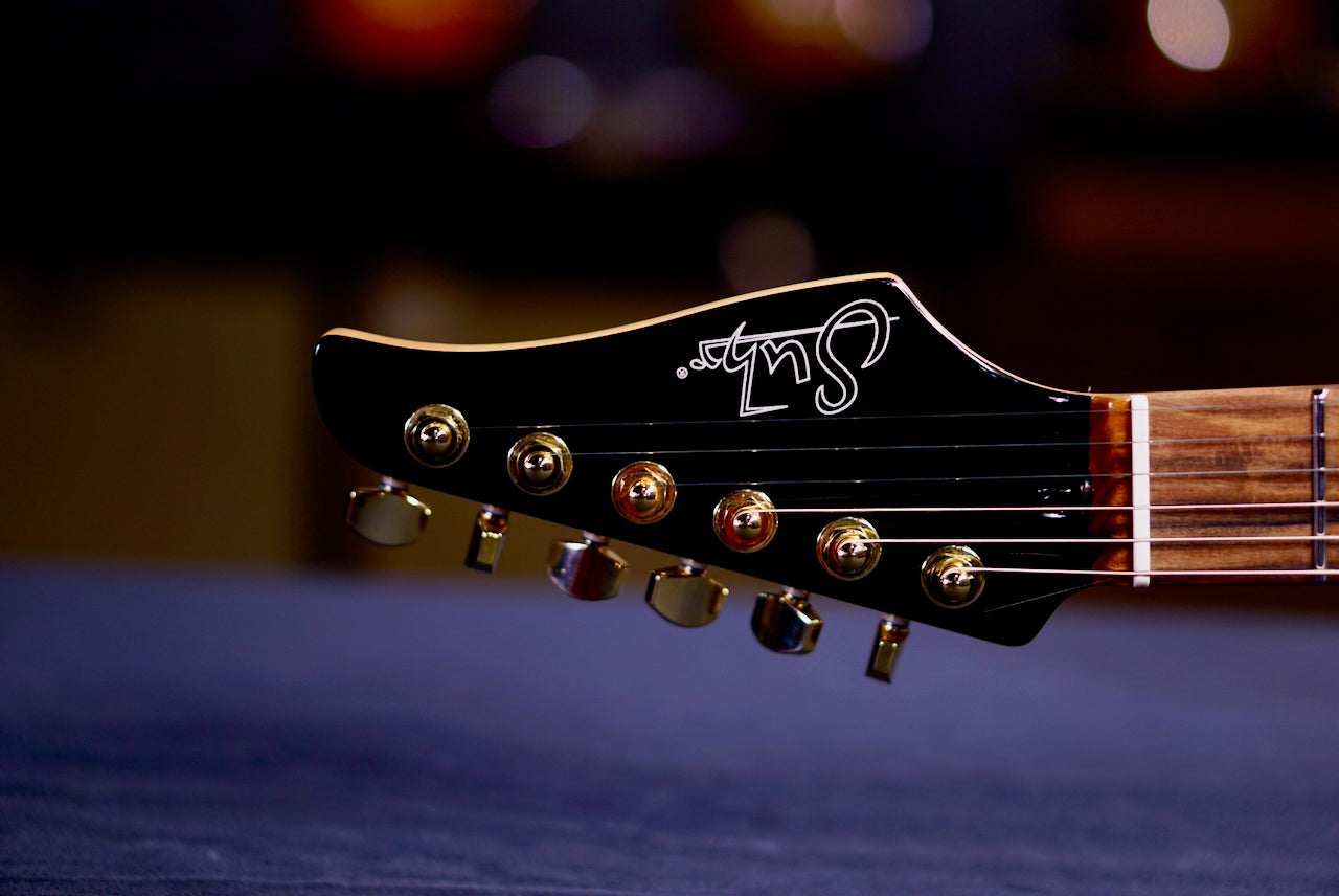 RESERVED Suhr Modern Custom Purple Gradient White Back 87935