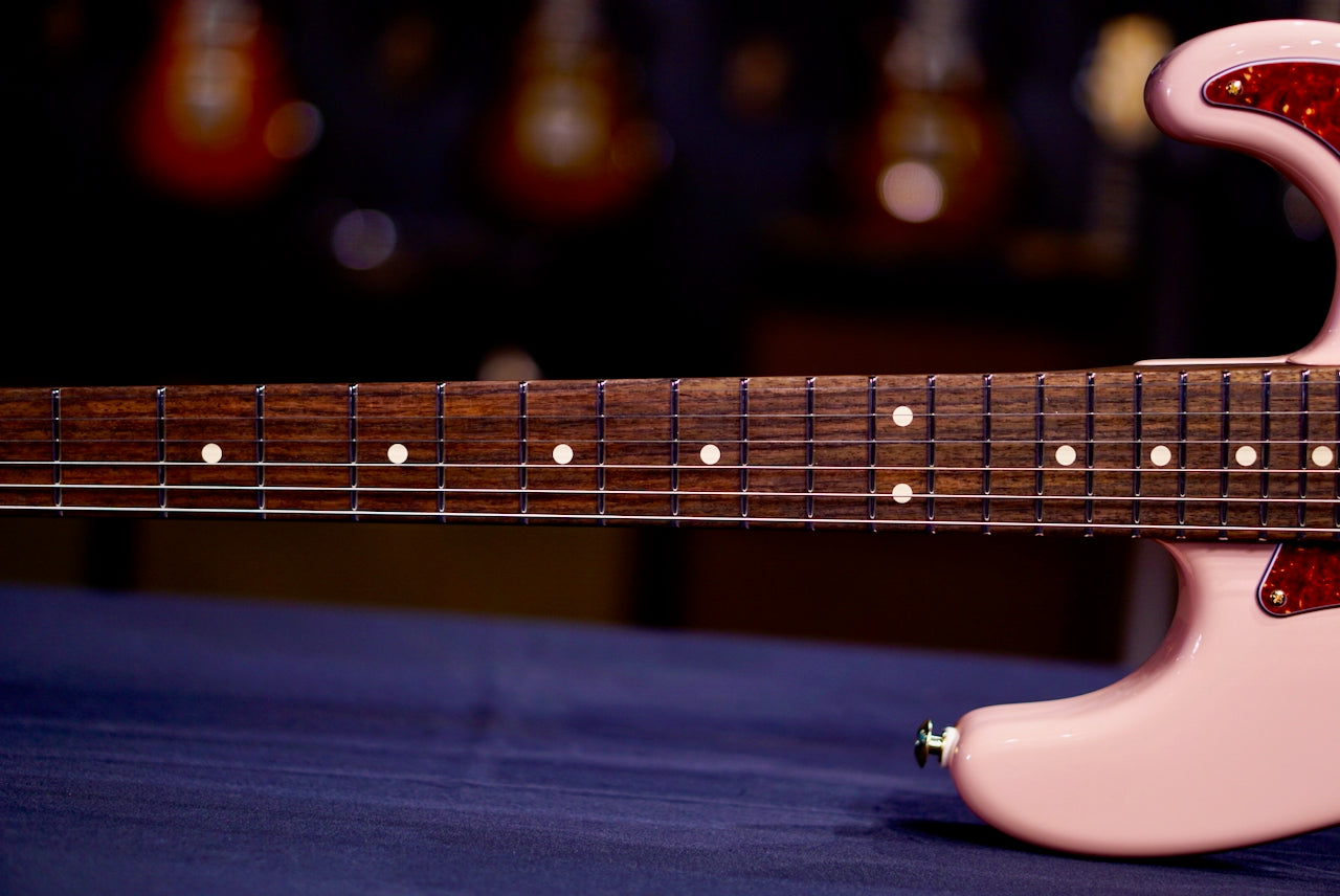 Suhr Classic S Custom Shell Pink Rosewood Neck & Gold Package 85892