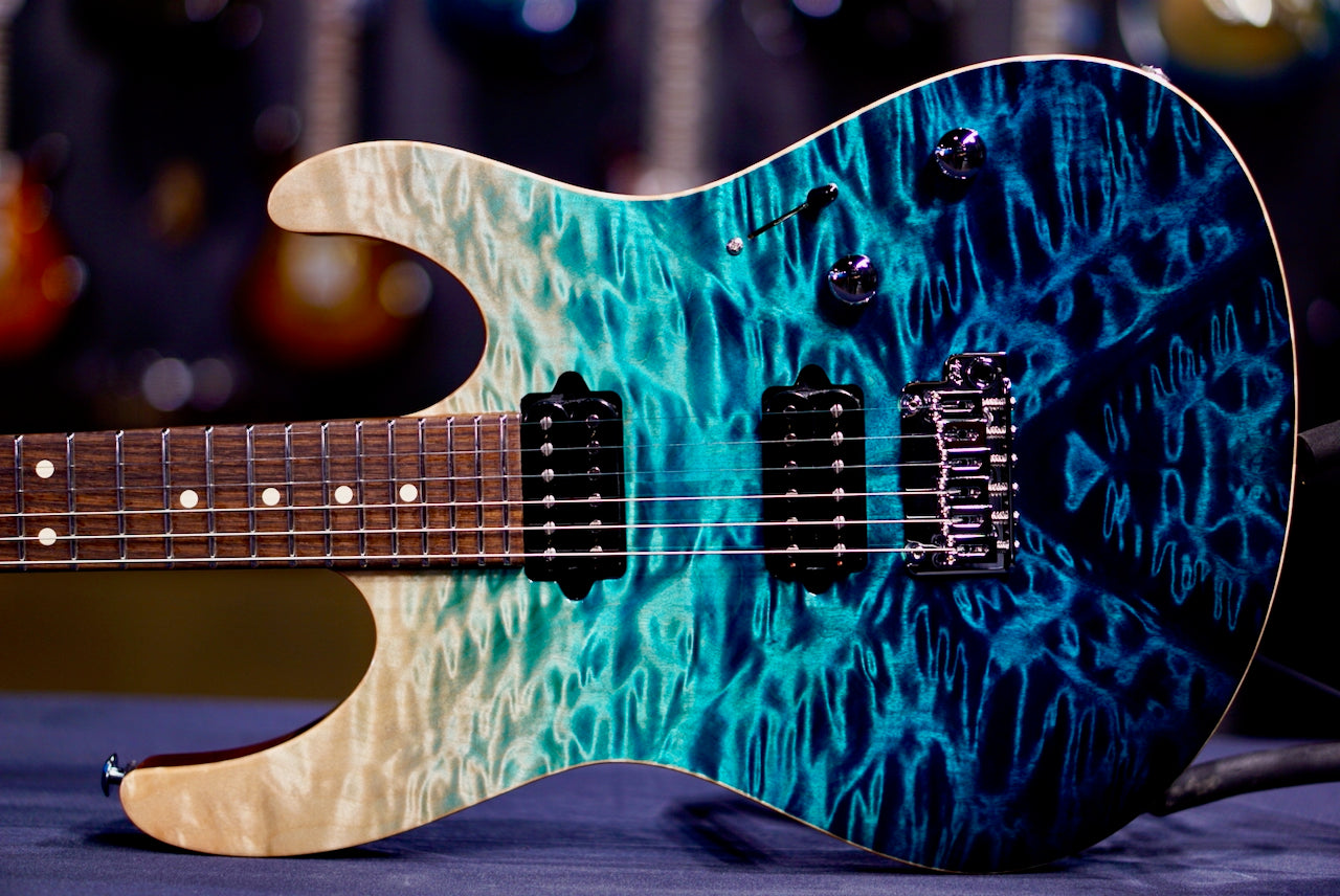 Suhr Modern Set Neck Teal Fade Limited Edition 84874